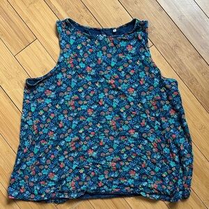 Uniqlo Multicolor Floral Tank Top